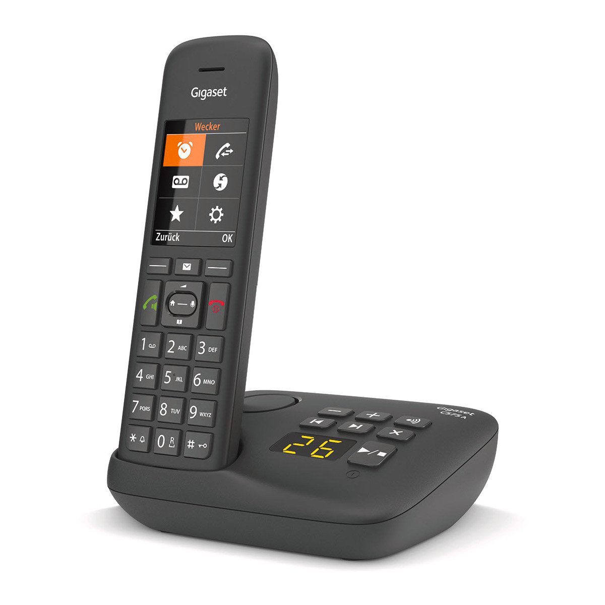 Gigaset Gigaset C575A Duo Schnurloses DECT-Telefon (Mobilteile: 2, Farbdisplay)