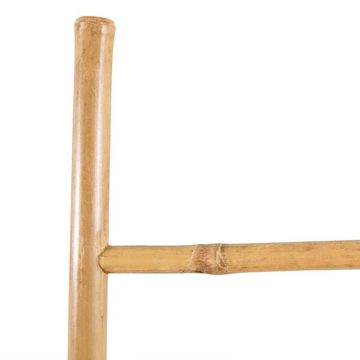 vidaXL Handtuchhalter Handtuchleiter mit 5 Sprossen Bambus 150 cm