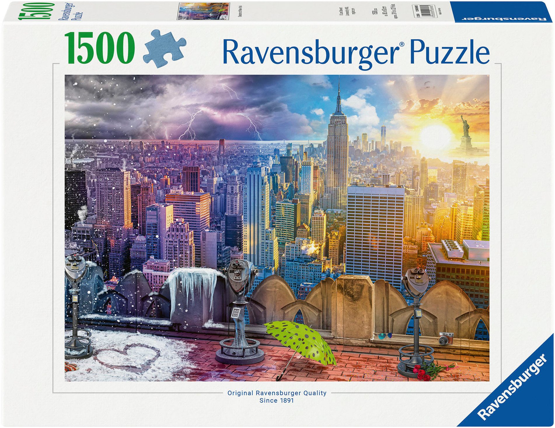 Ravensburger Puzzle New York im Winter günstig online kaufen