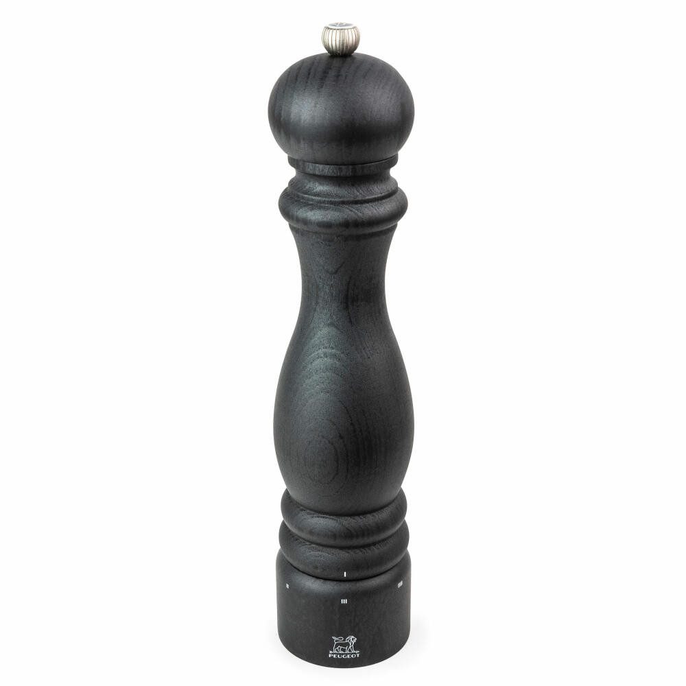 PEUGEOT Salzmühle PARIS 30cm Graphite Buchenholz Stahlmahlwerk Gewürzm Manuell