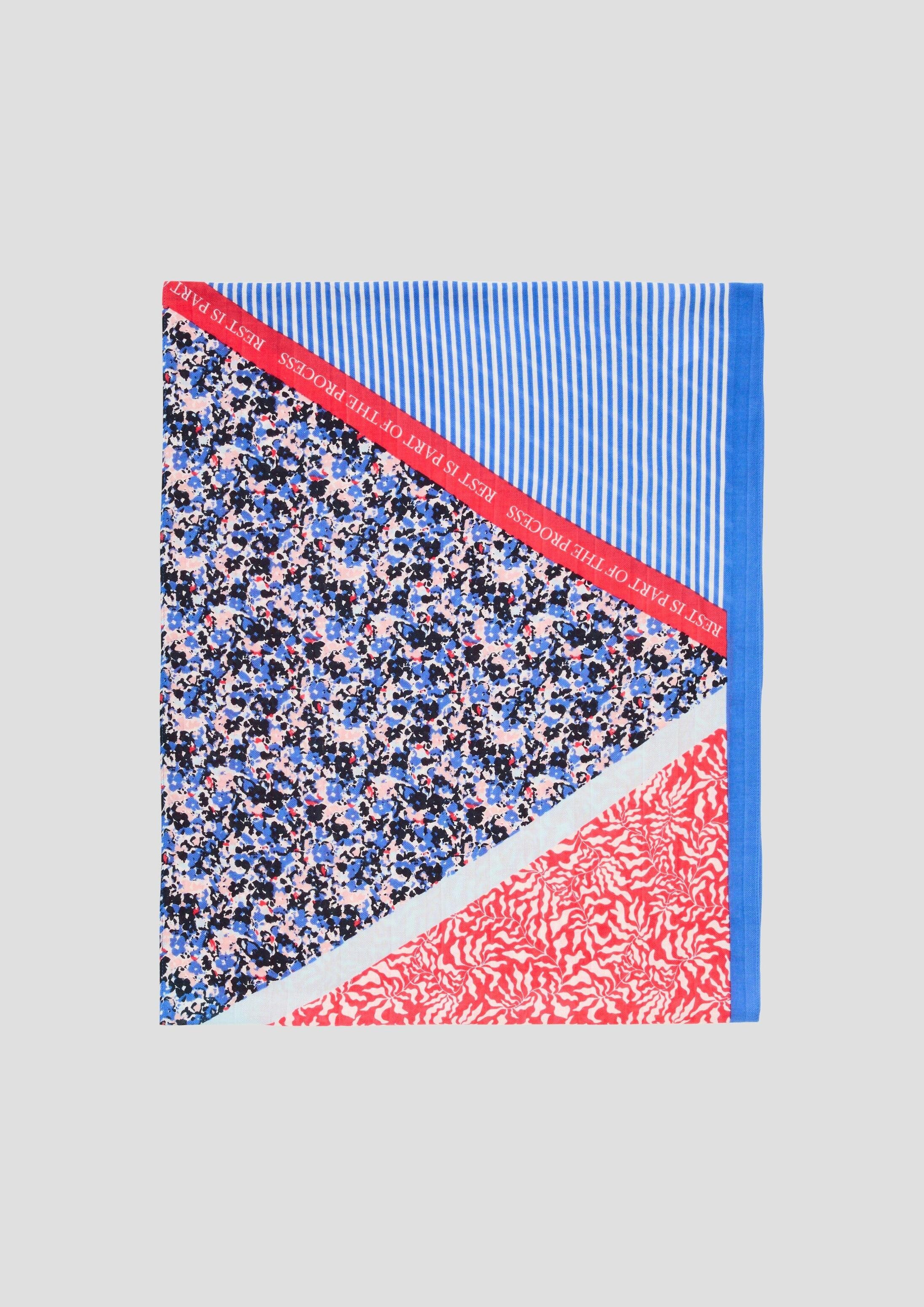s.Oliver Loop Snood, Loop-Schal mit All-over-Muster