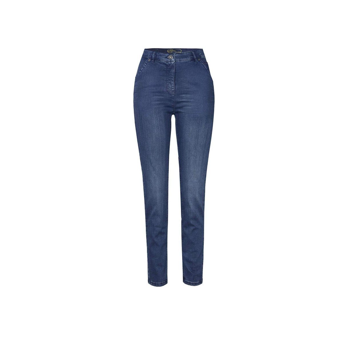 TONI 5-Pocket-Jeans blau (1-tlg)