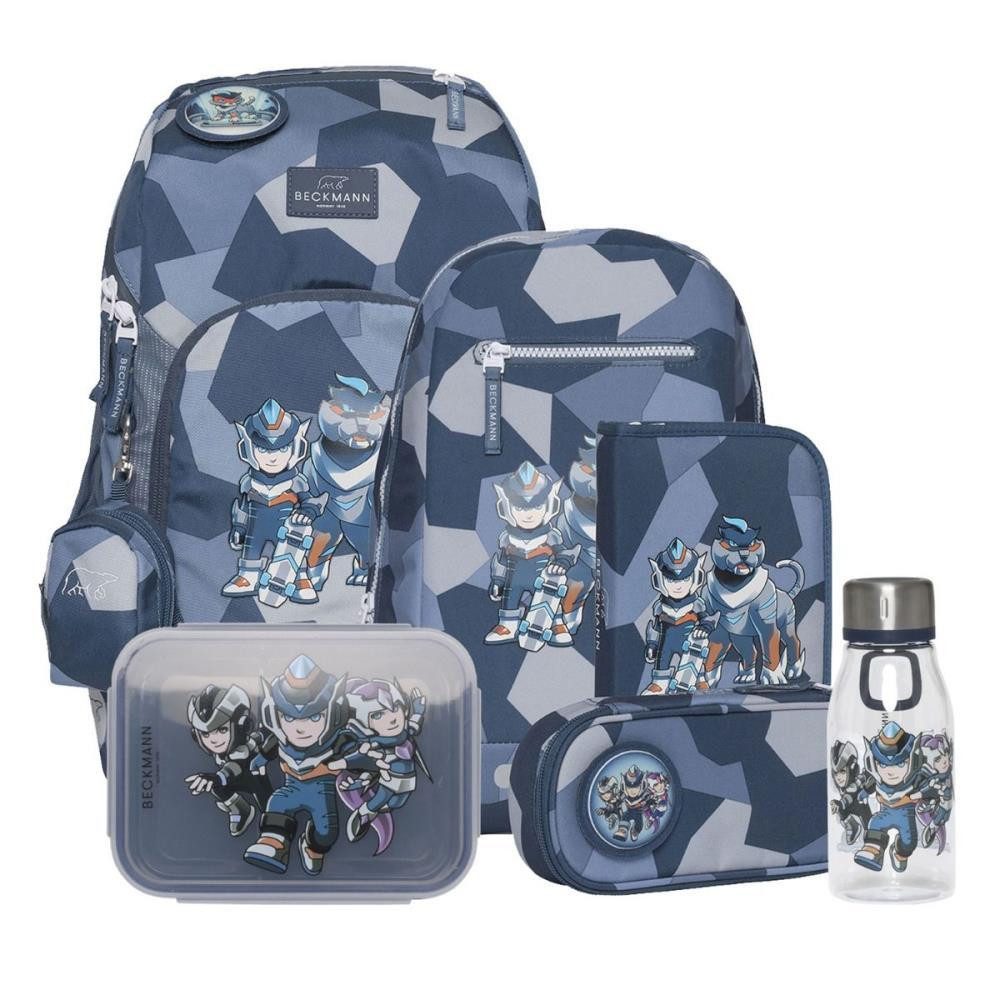Beckmann Norway Schulrucksack Active Air FLX (8tlg., inkl. Lunchbox und Trinkflasche)