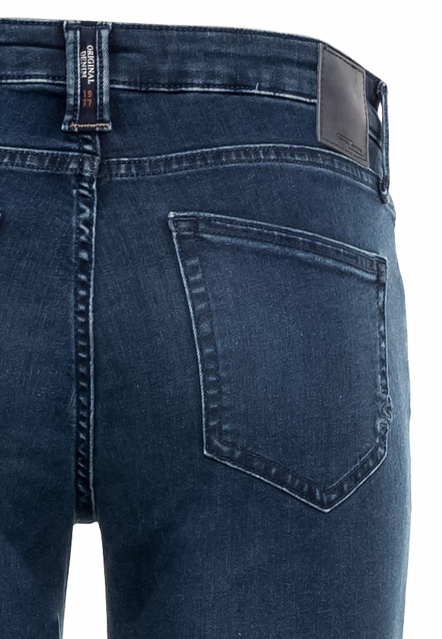 active camel Slim Fit 5-Pocket-Jeans Slim Blau Fit