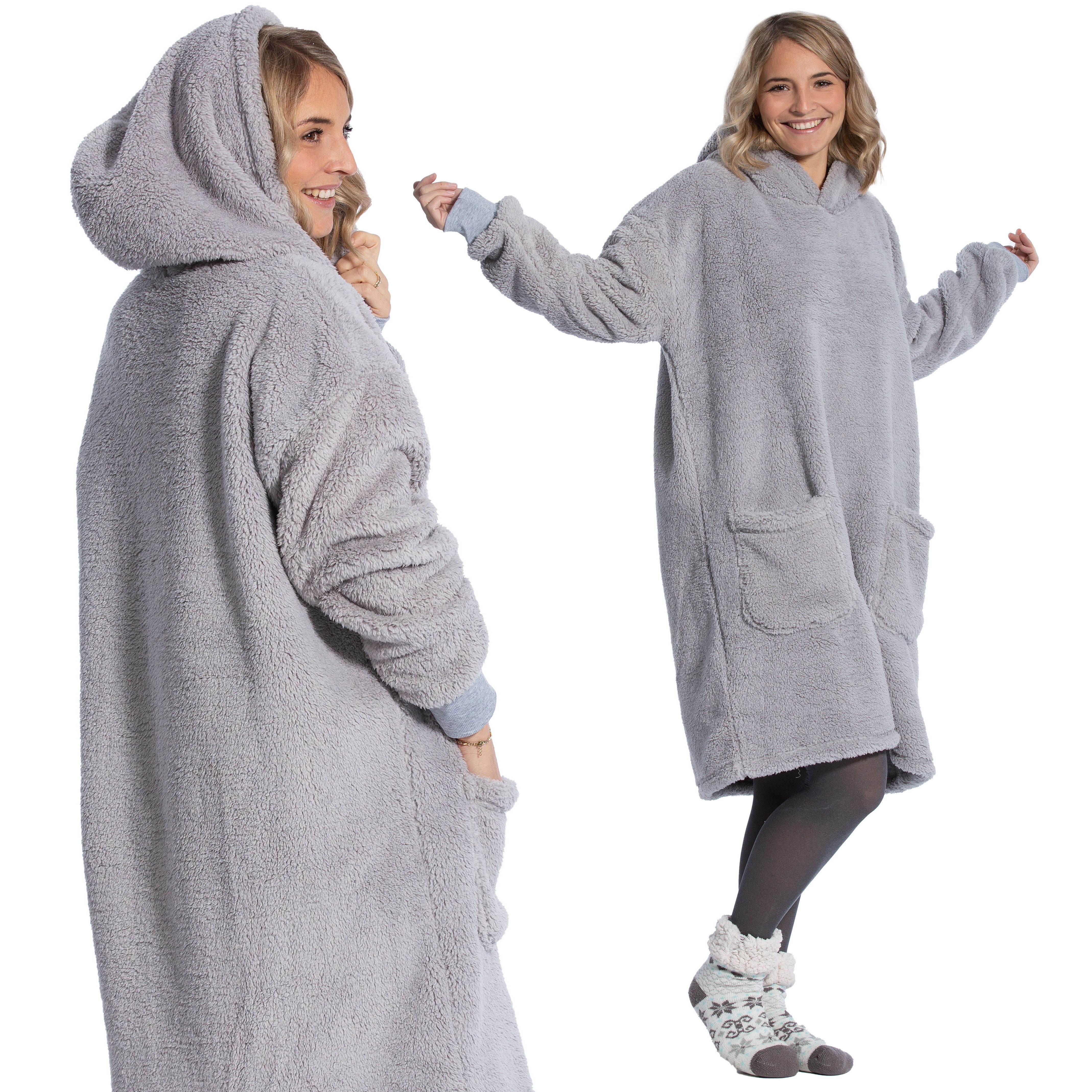 Wohndecke, ZOLLNER, Mit Kapuze und Taschen, günstig online kaufen