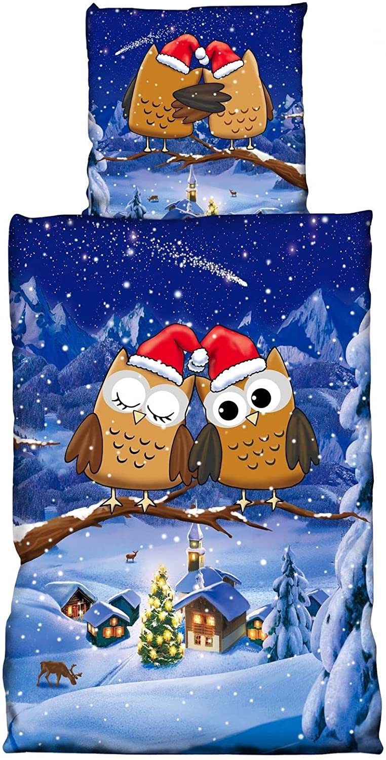 Visaggio Bettwäsche Winter Fleece Bettbezug flauschig günstig online kaufen