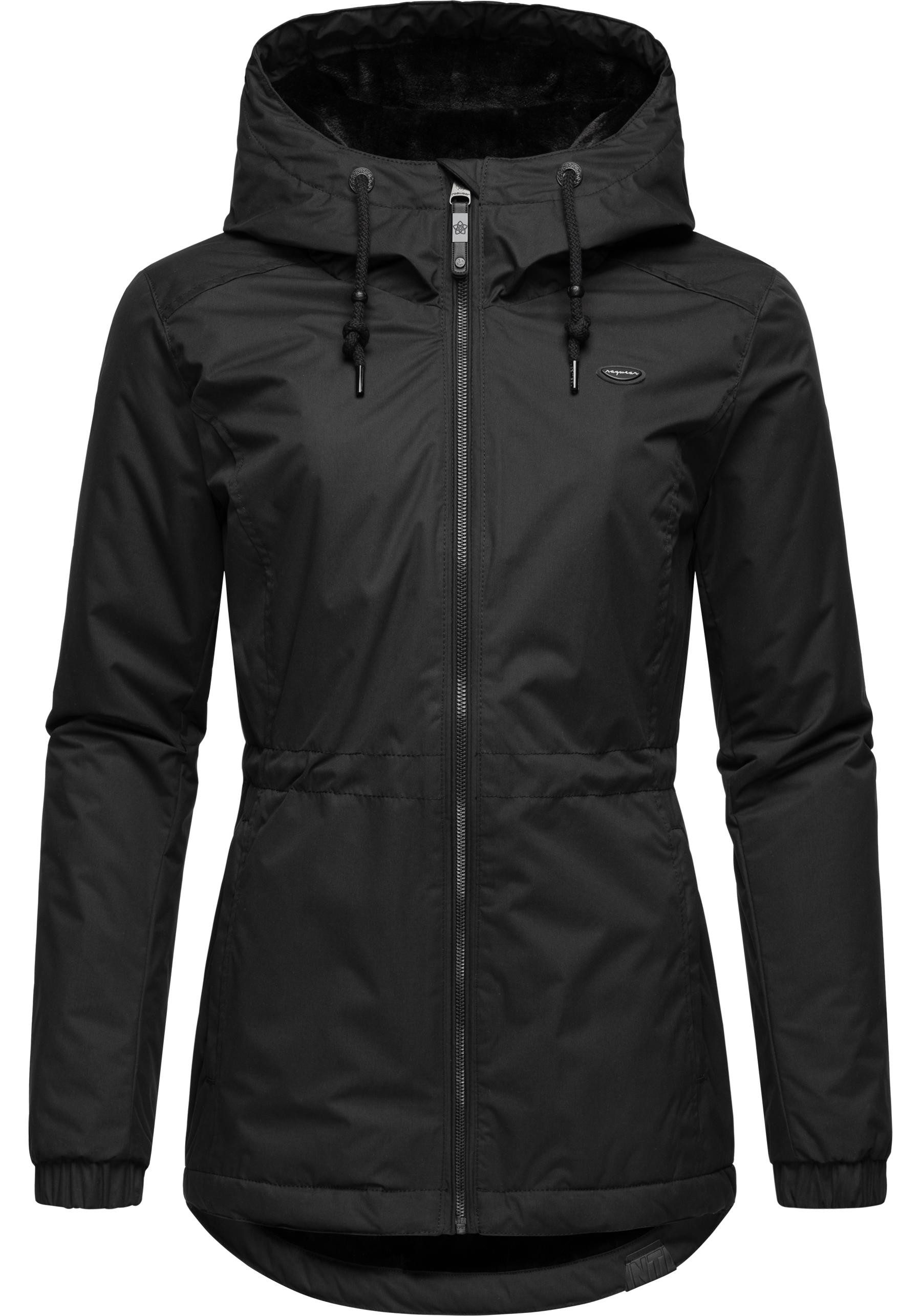 Ragwear Winterjacke Dankka Warm Wasserdichte weiche Damen Jacke für den Winter