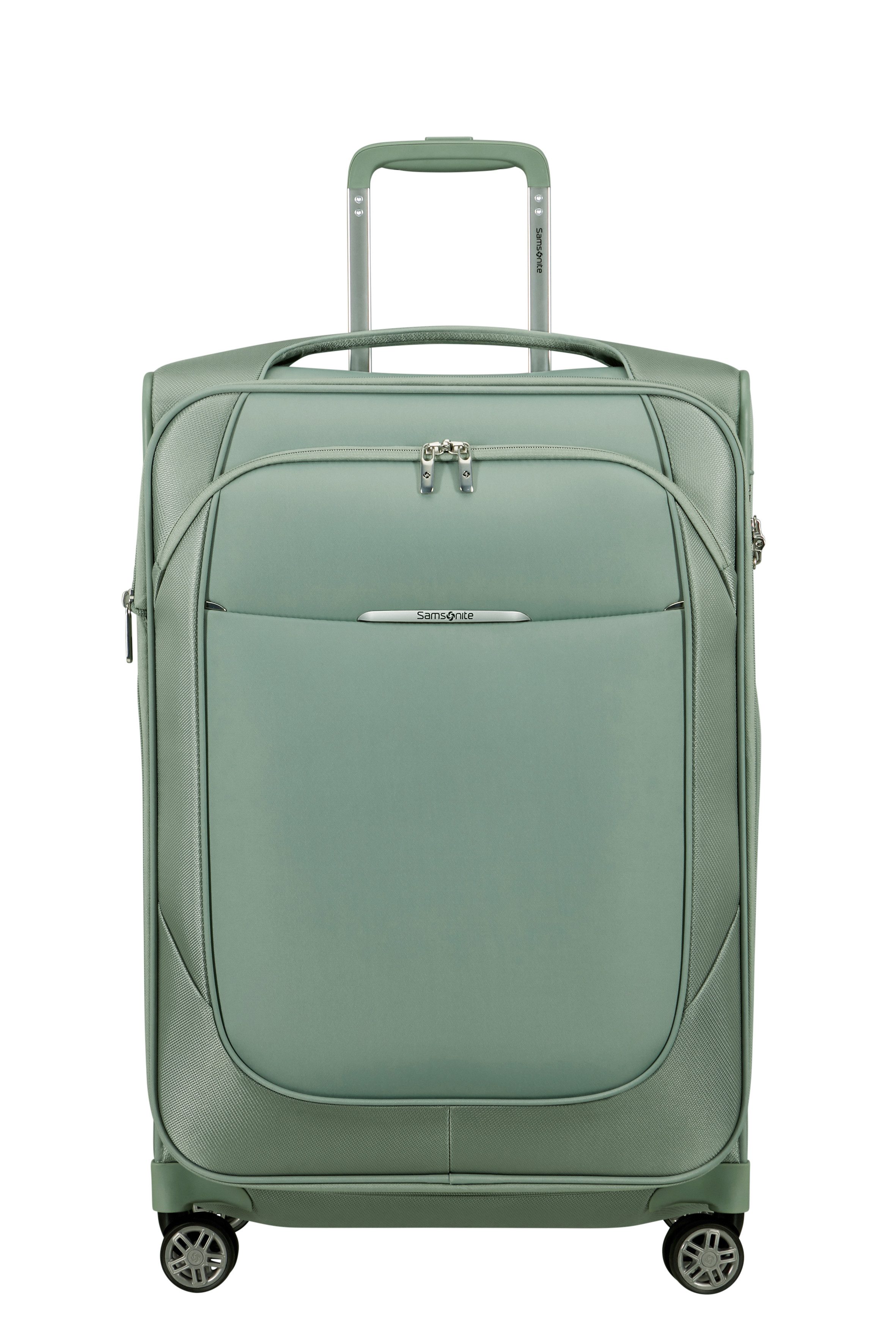 Samsonite Weichgepäck-Trolley RE-LITE, verschiedene Größen und Farben, 4 Rollen, mit arretierbarem und versenkbarem Druckknopf-Trolleysystem