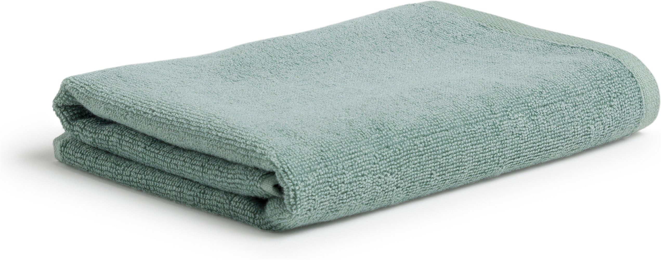 Handtuch Soft Silence Uni mit Prägeetikett