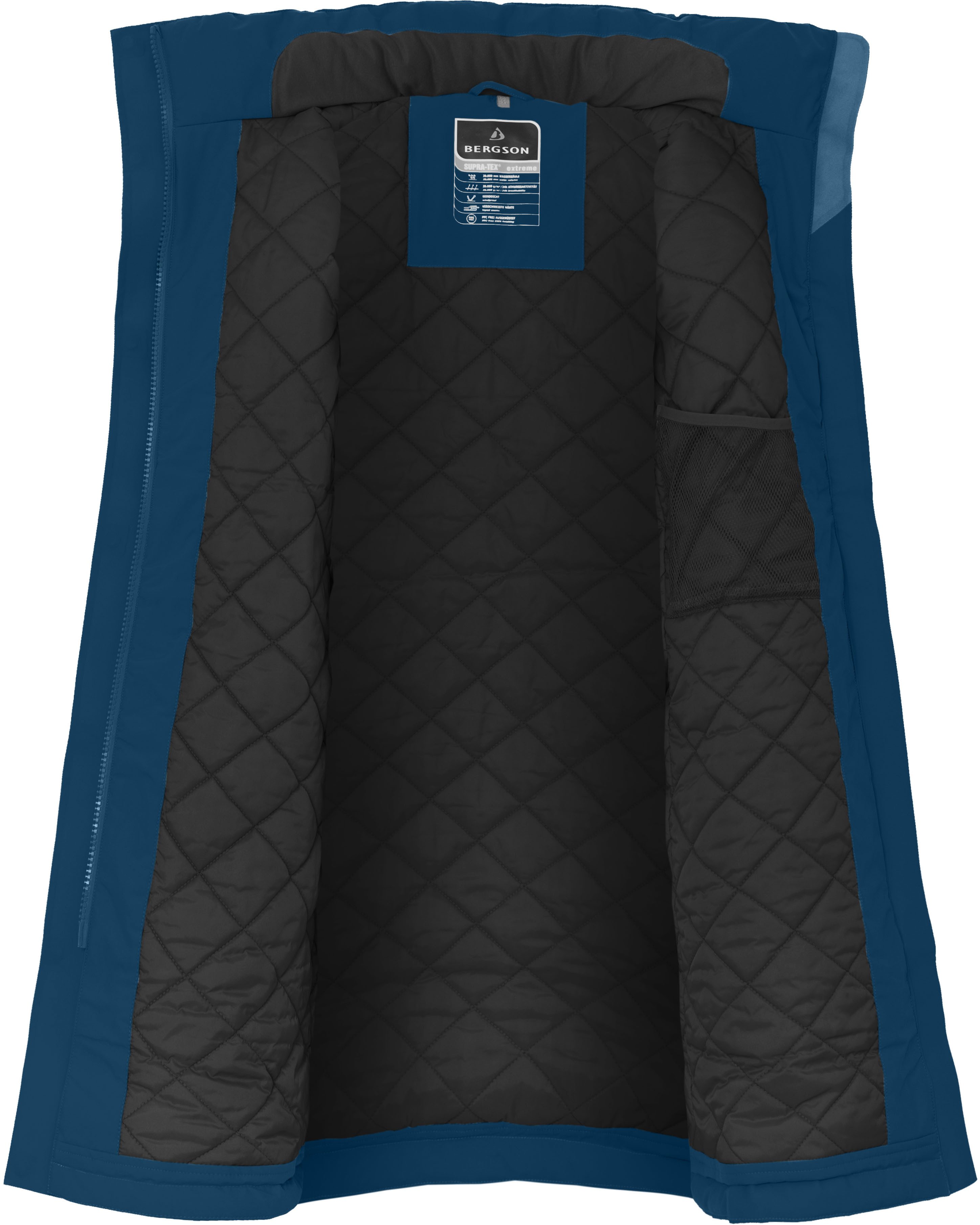 Bergson Winterjacke KITTILÄ Damen Wintermantel, warm wattiert, 20000 mm Wassersäule, Normalgrößen
