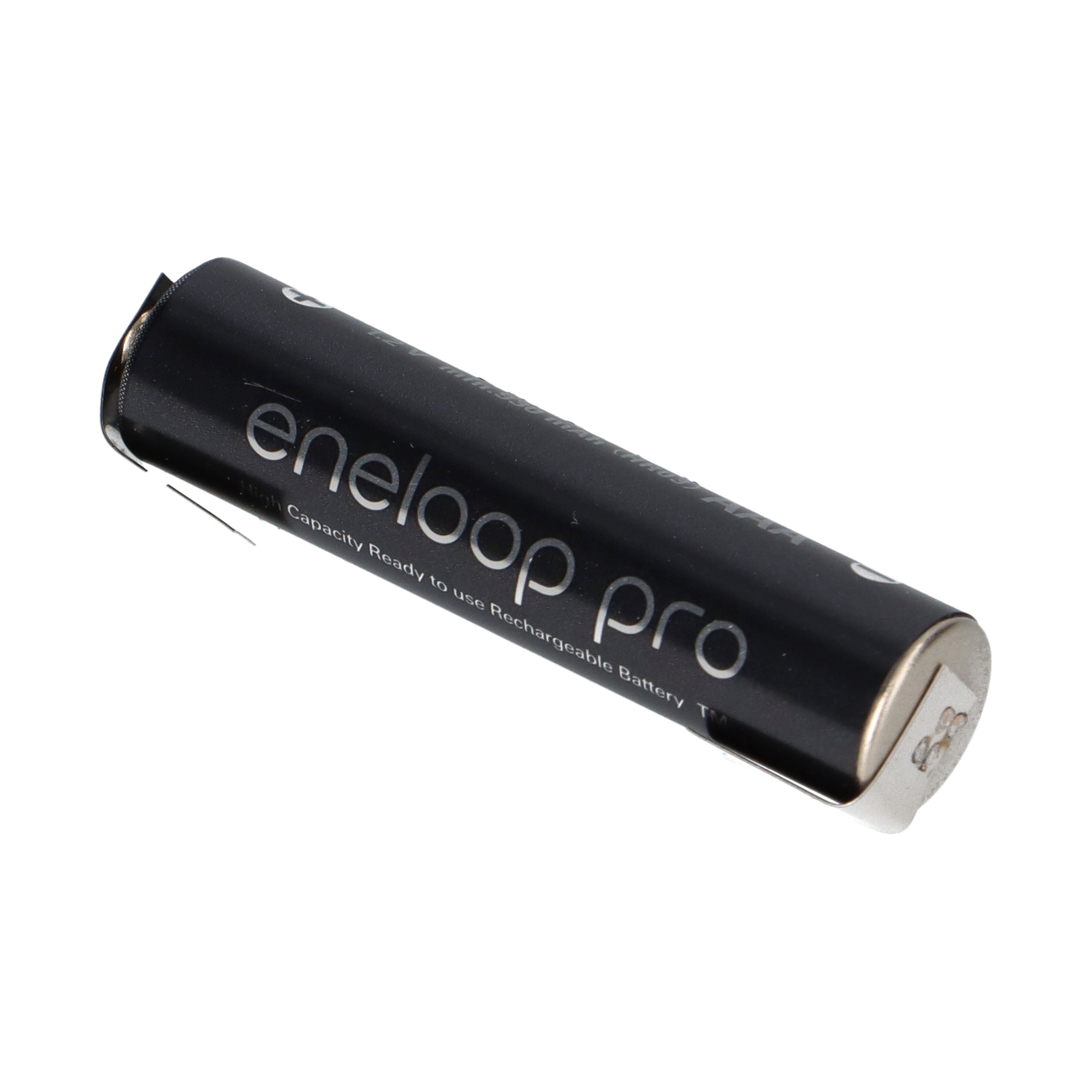 Pro 1,2V Ni-MH eneloop 2550mAh BK-3HCDE/BF1 U-Lötfahne Mignon Akku Akku eneloop