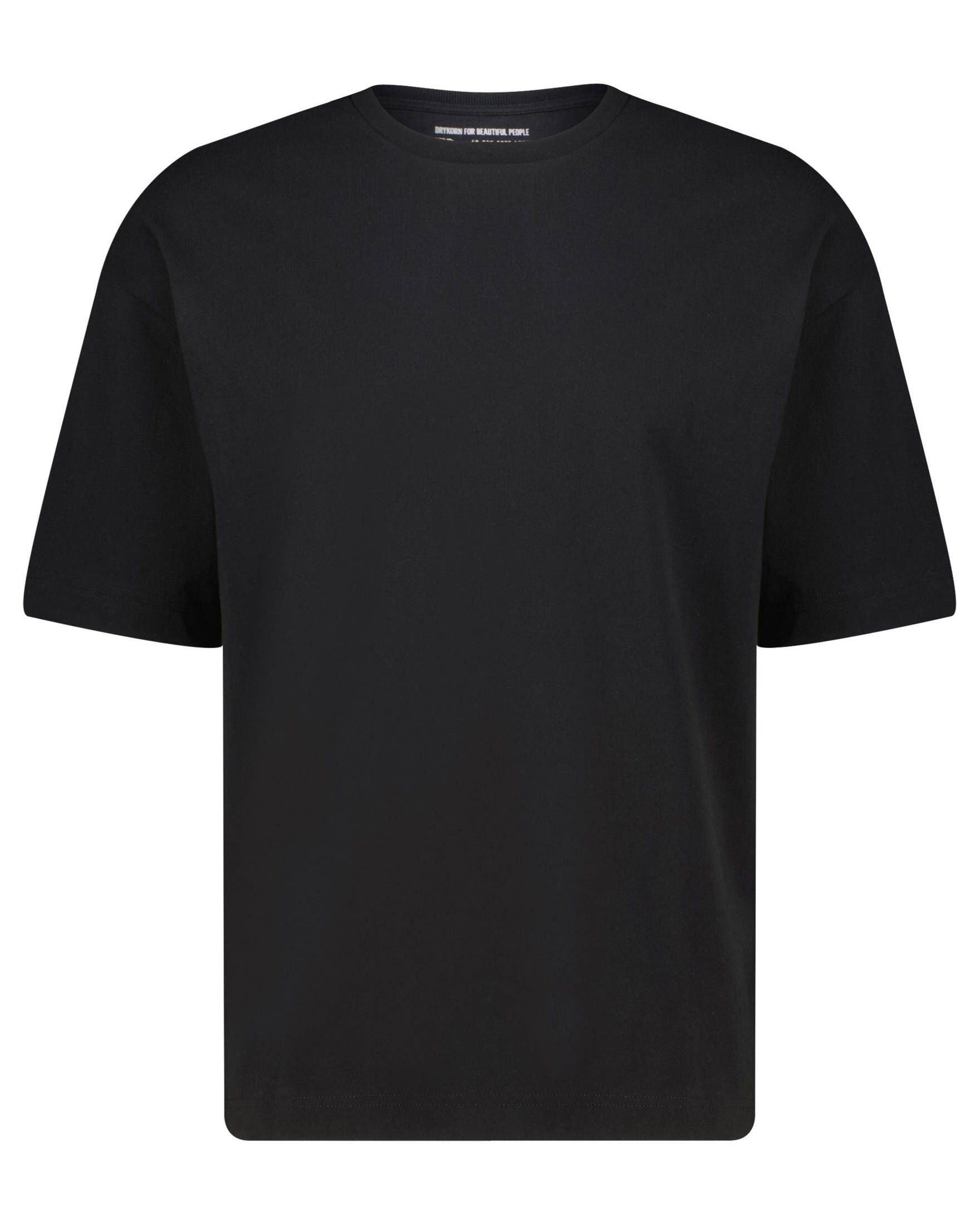 Drykorn T-Shirt Herren T-Shirt TOMMY schwarz (1-tlg) (15)