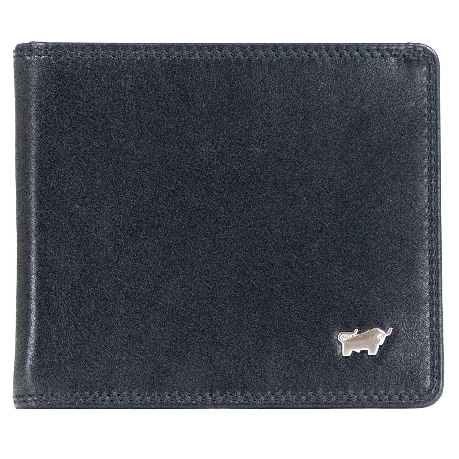Geldbörse GOLF RFID Dollarclip 8 Kartenfächer schwarz