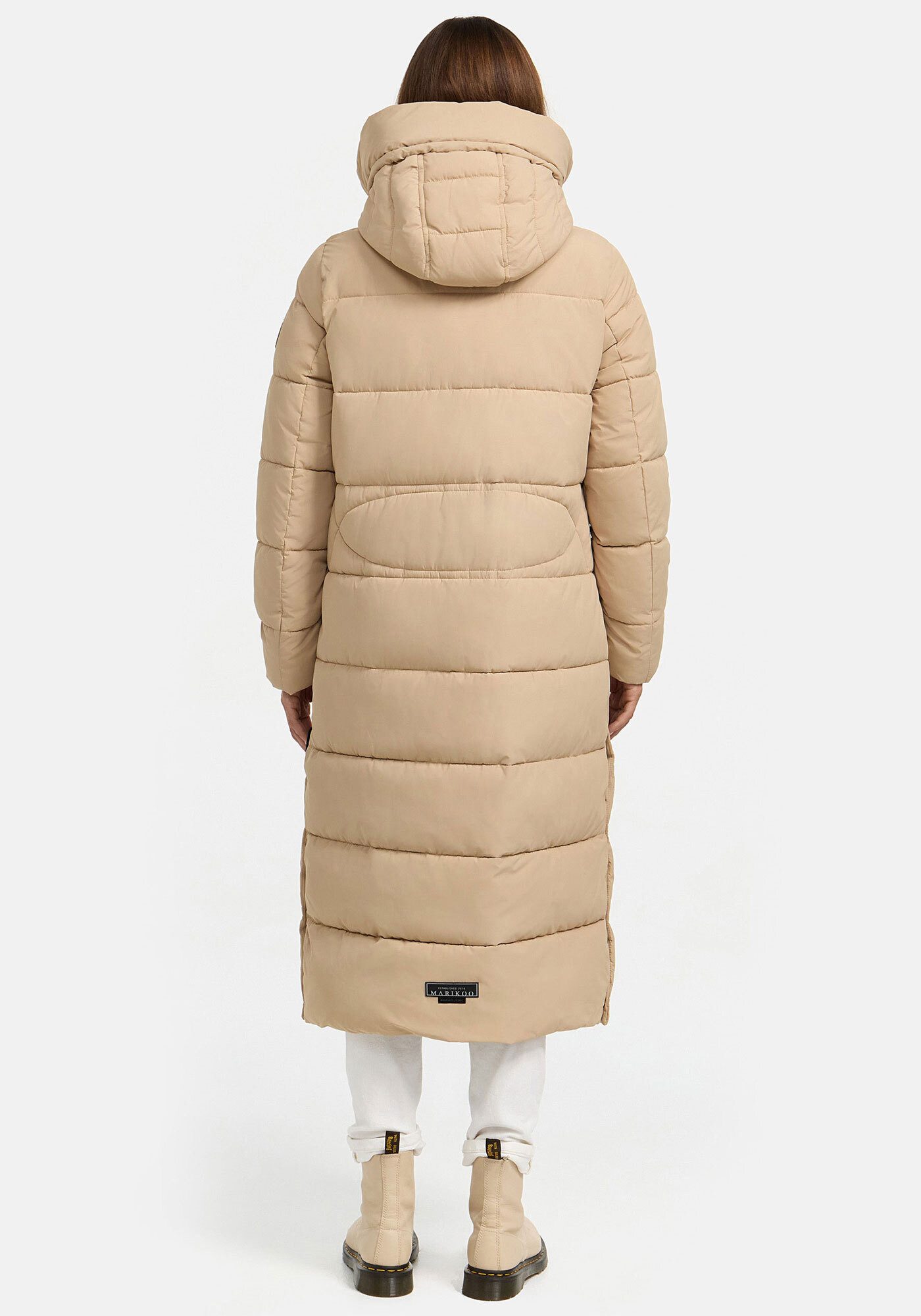 Marikoo Winterjacke Nadeshikoo XIV extra langer Winter Mantel gesteppt