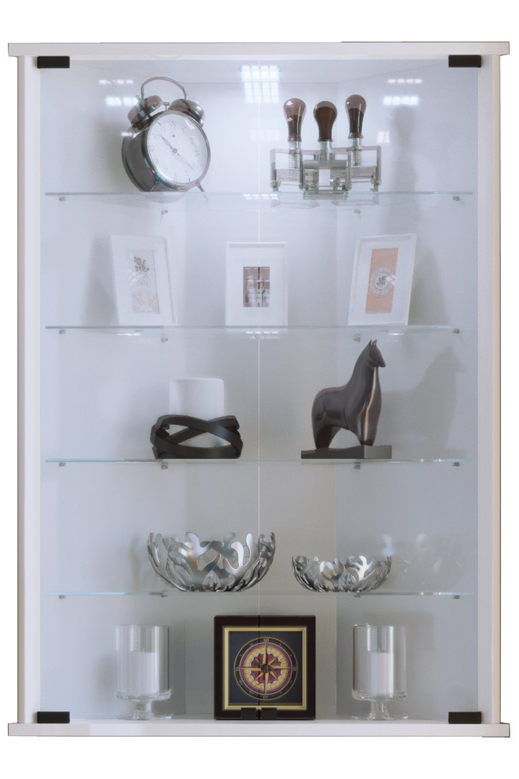 VCM Hängevitrine Hängevitrine Wandvitrine Eckvitrine Vecko günstig online kaufen