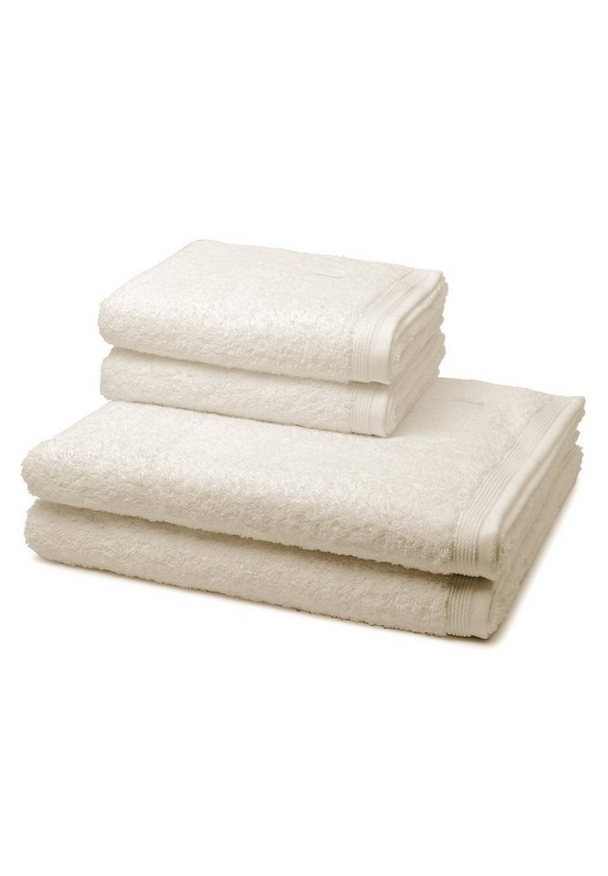 Möve Handtuch Set Superwuschel, Walkfrottee, (Spar-Set, 4-tlg), 2 X  Handtuch 2 X Duschtuch im Set - Baumwolle - Extraweiches Handtuch
