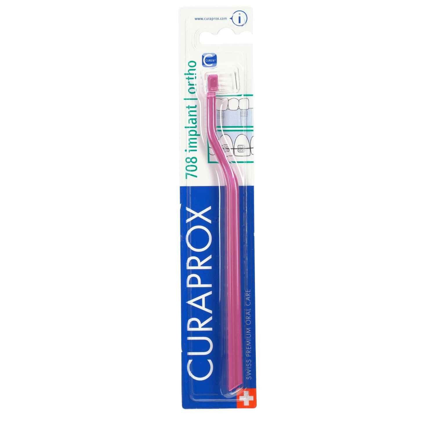 Curaden Germany GmbH Zahnbürste CURAPROX CS 708 implant/ortho Zahnbürste