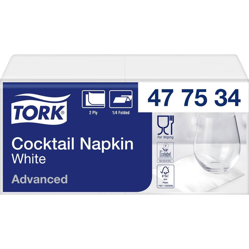 TORK Papierserviette Cocktailservietten 477534