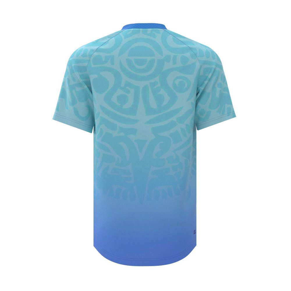 Trainingsshirt Colortwist BIDI Jungs Shirt für BADU Tennis in Blau