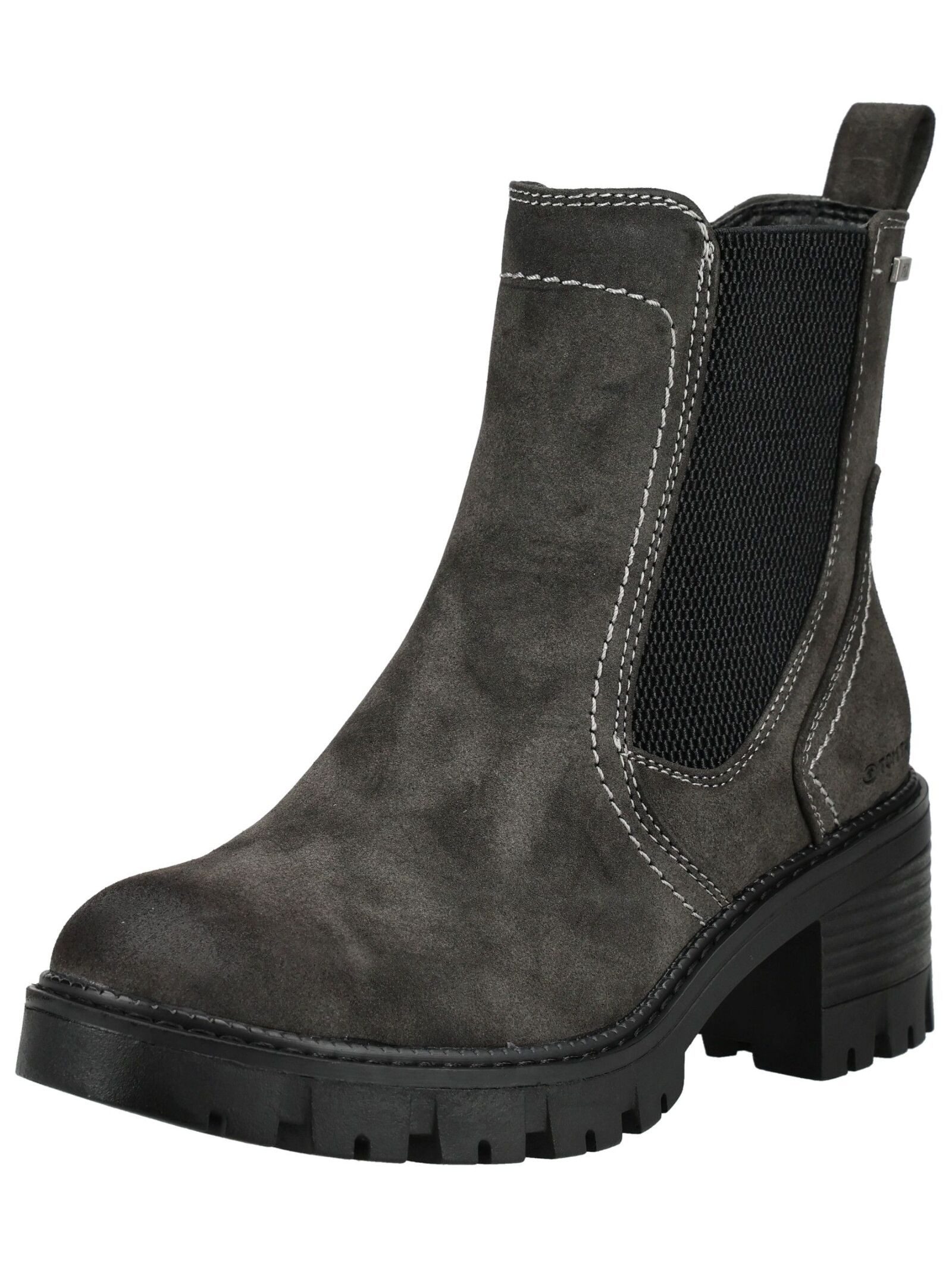 TOM TAILOR Stiefelette Lederimitat/Textil . Stiefelette