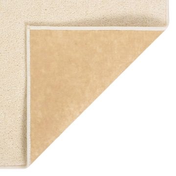 Teppich Kurzflor 120x170 cm Creme, furnicato, Rechteckig