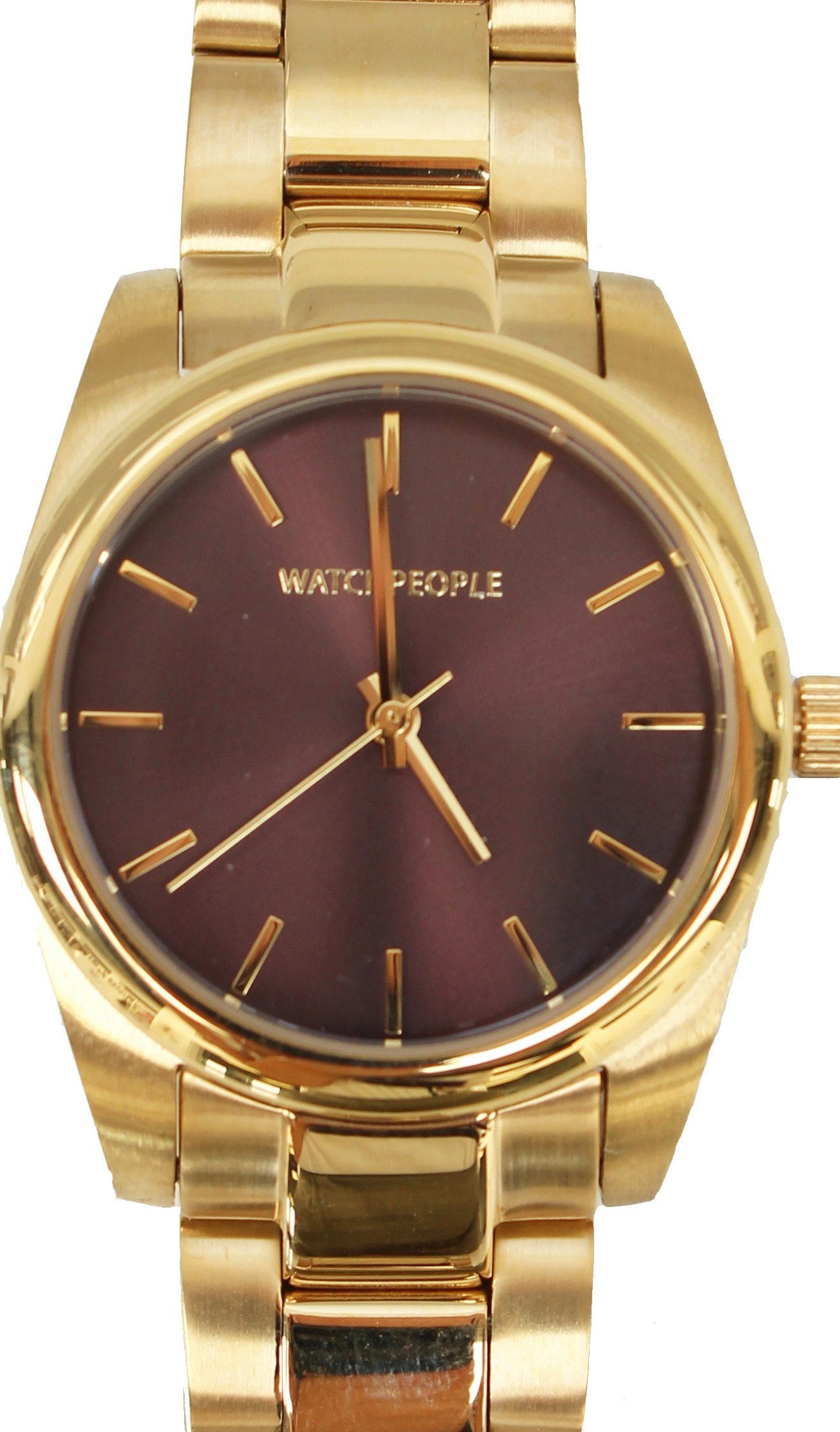 Watchpeople Quarzuhr BS Audrey WP BSL054-01, schlicht, flach, bunt