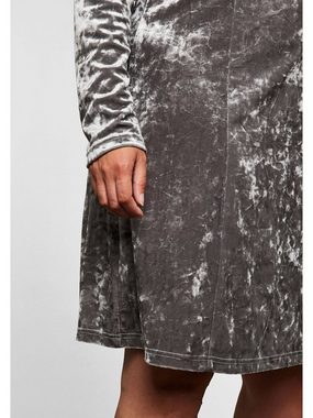 Sheego Partykleid »Kleid« in glänzender, edler Pannesamt-Qualität