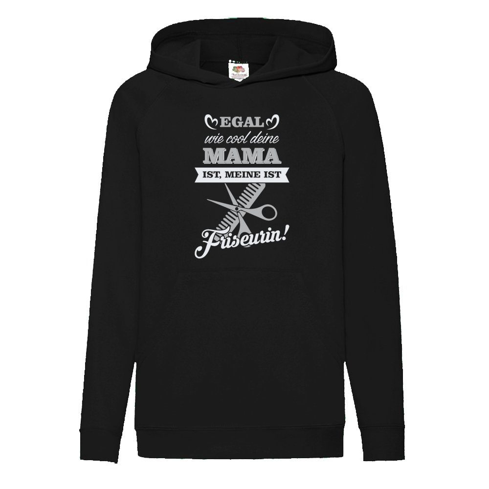 Ggraphics Hoodie Egal, wie cool Deine Mama ist, meine ist Friseurin