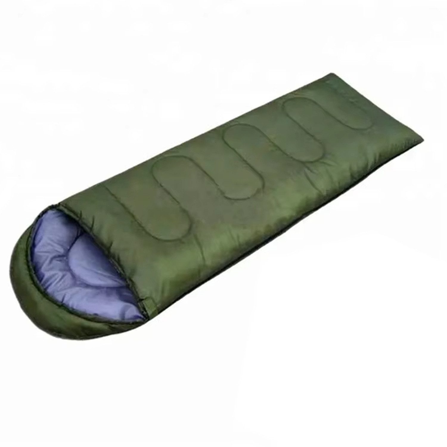 Insma Schlafsack Thermo-Mumienschlafsack Camping Deckenschlafsack, 700 g/m² Füllung, 190+30 x75cm, bis 0°C