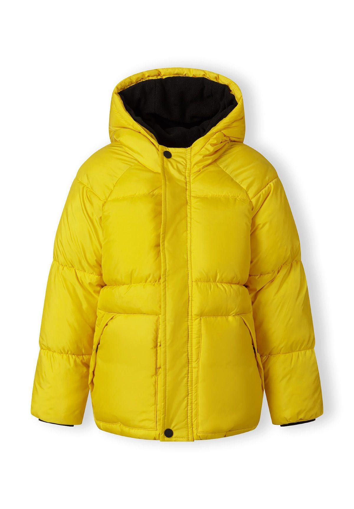 MINOTI Winterjacke für Jungen mit Kapuze Druckknopfleiste