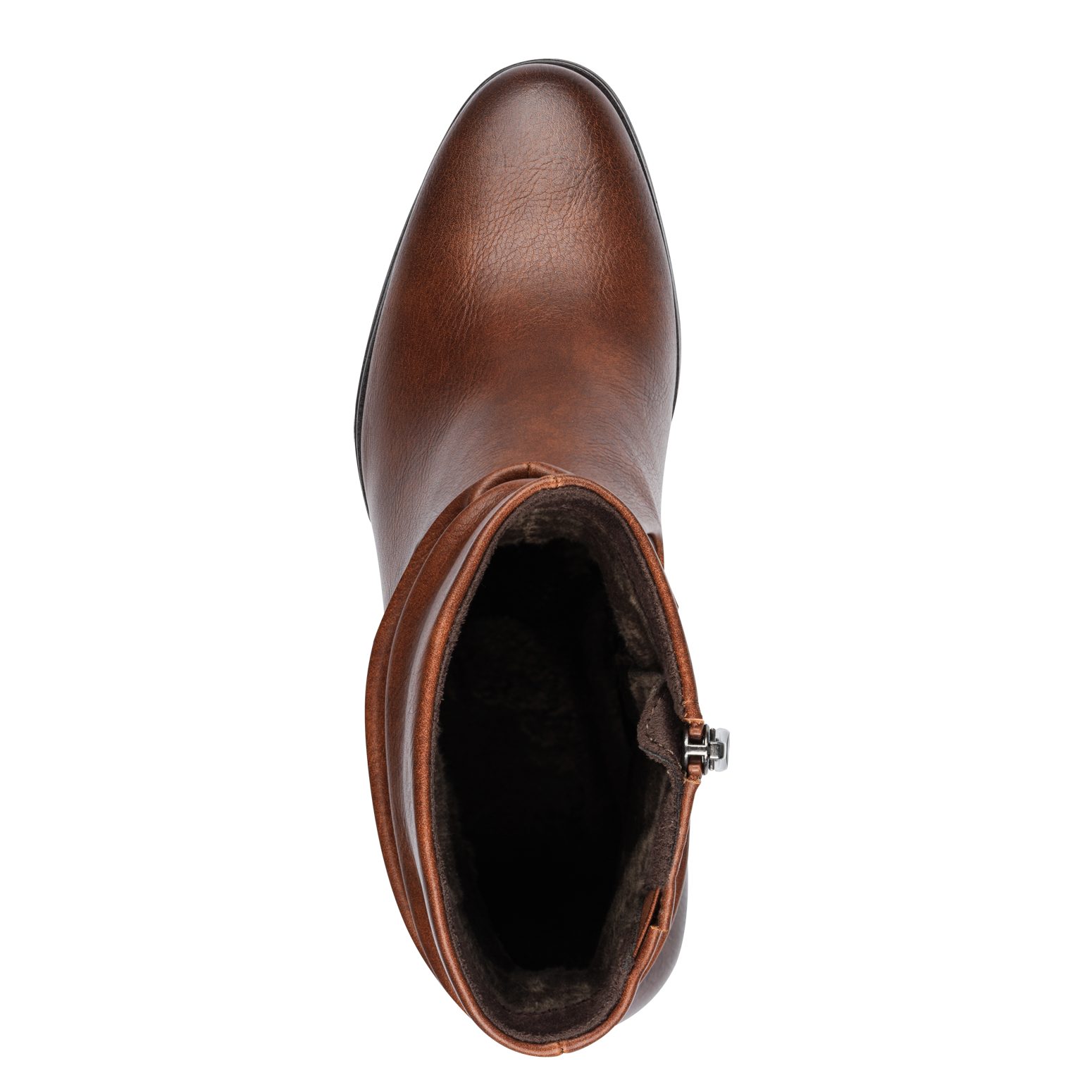 MARCO TOZZI Stiefelette, Blockabsatz, Businessschuh mit Falten im slouchy Look