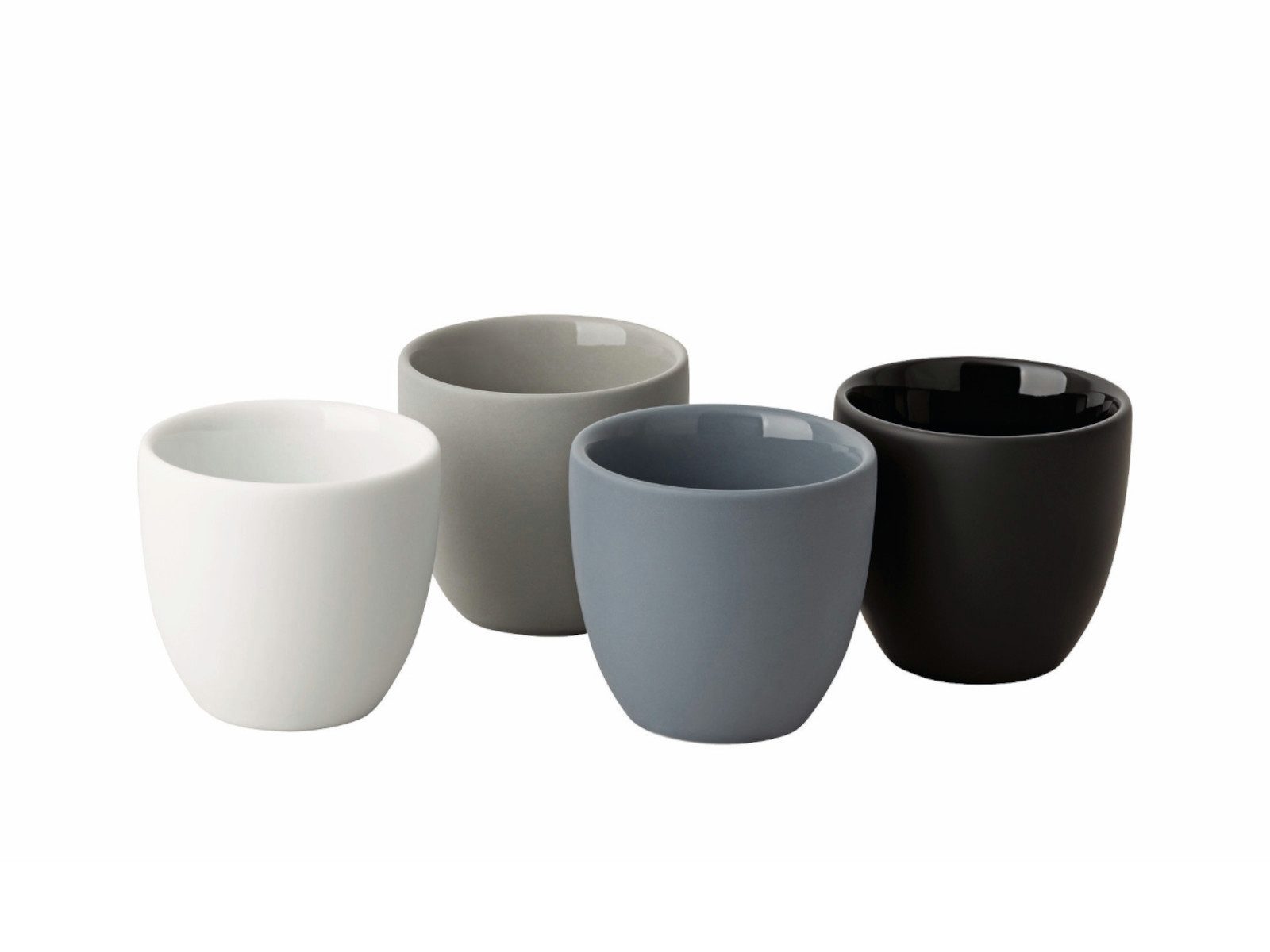 Rosenthal Espressotasse the cup+ Mixed Espresso doppelwandig 0,08l Set 4tlg, Porzellan