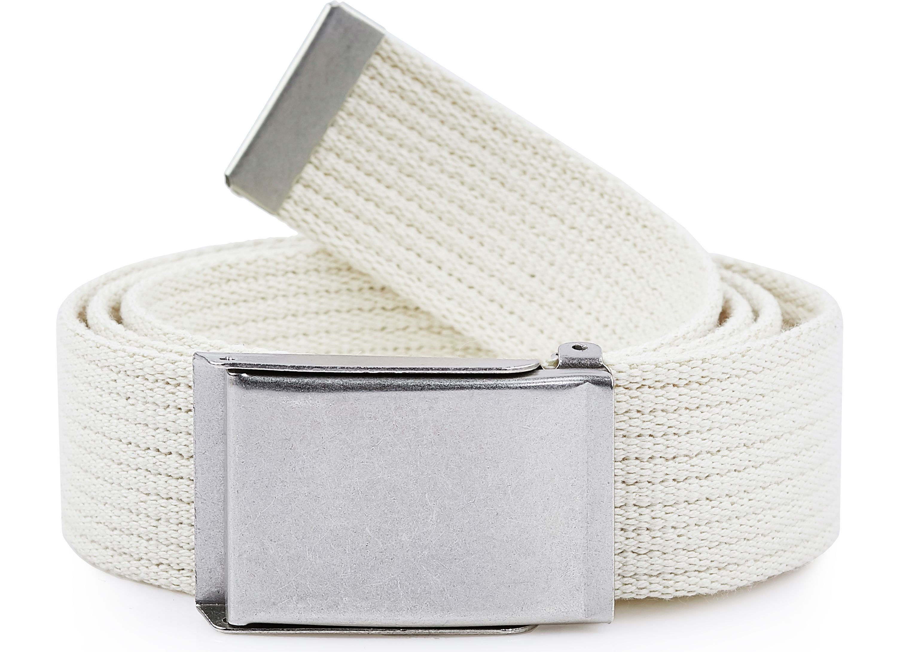 Ladeheid Stoffgürtel Herren Gürtel 120 cm (Gesamtlänge 130 cm) x 4 cm P10 (1-St)