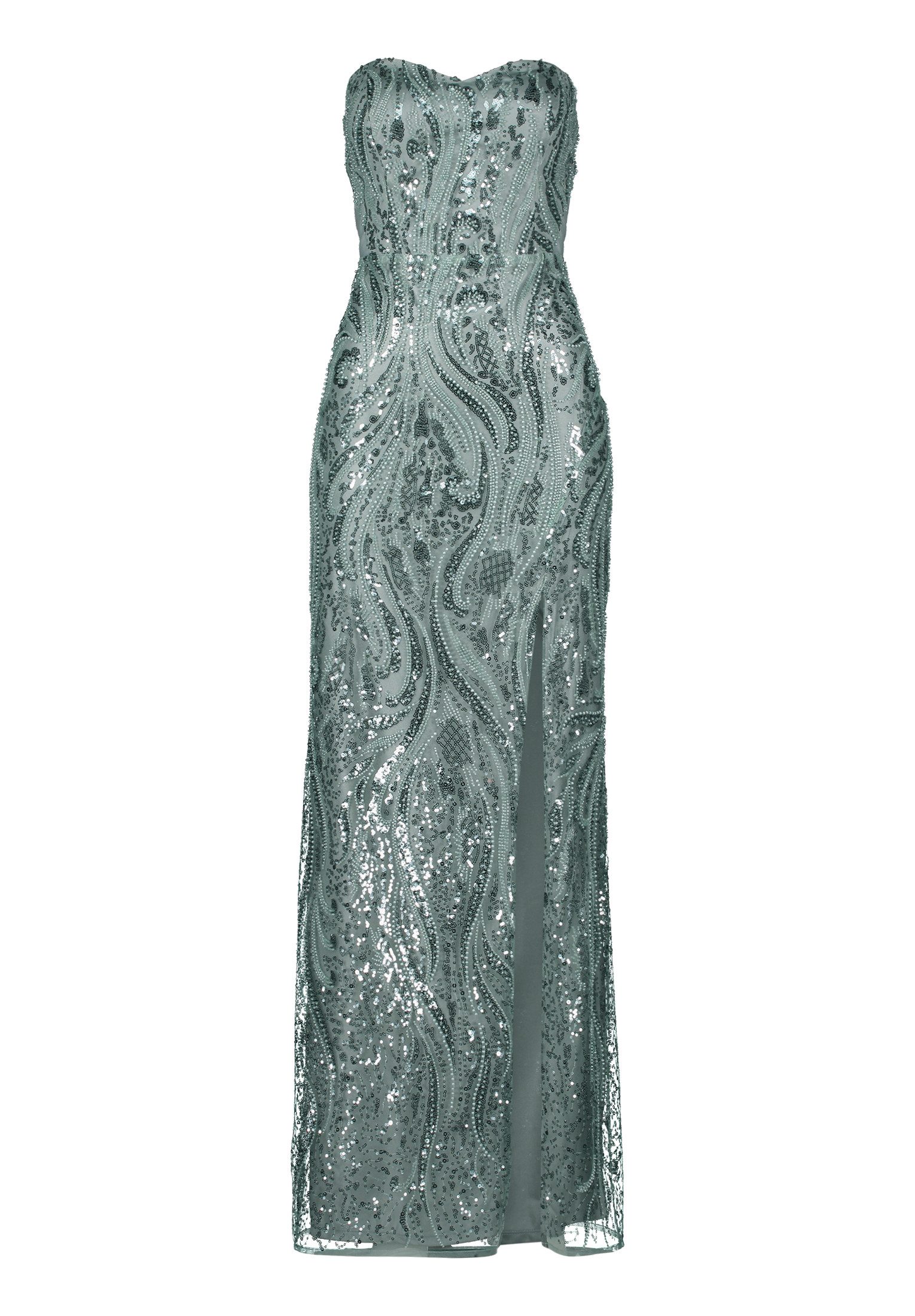 Vera Mont Abendkleid Damen Abendkleid mit Pailletten Cut-Outs günstig online kaufen