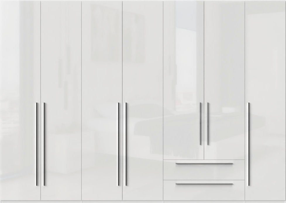 Places of Style Kleiderschrank "Piano, UV lackiert, hochglänzend in beige o günstig online kaufen