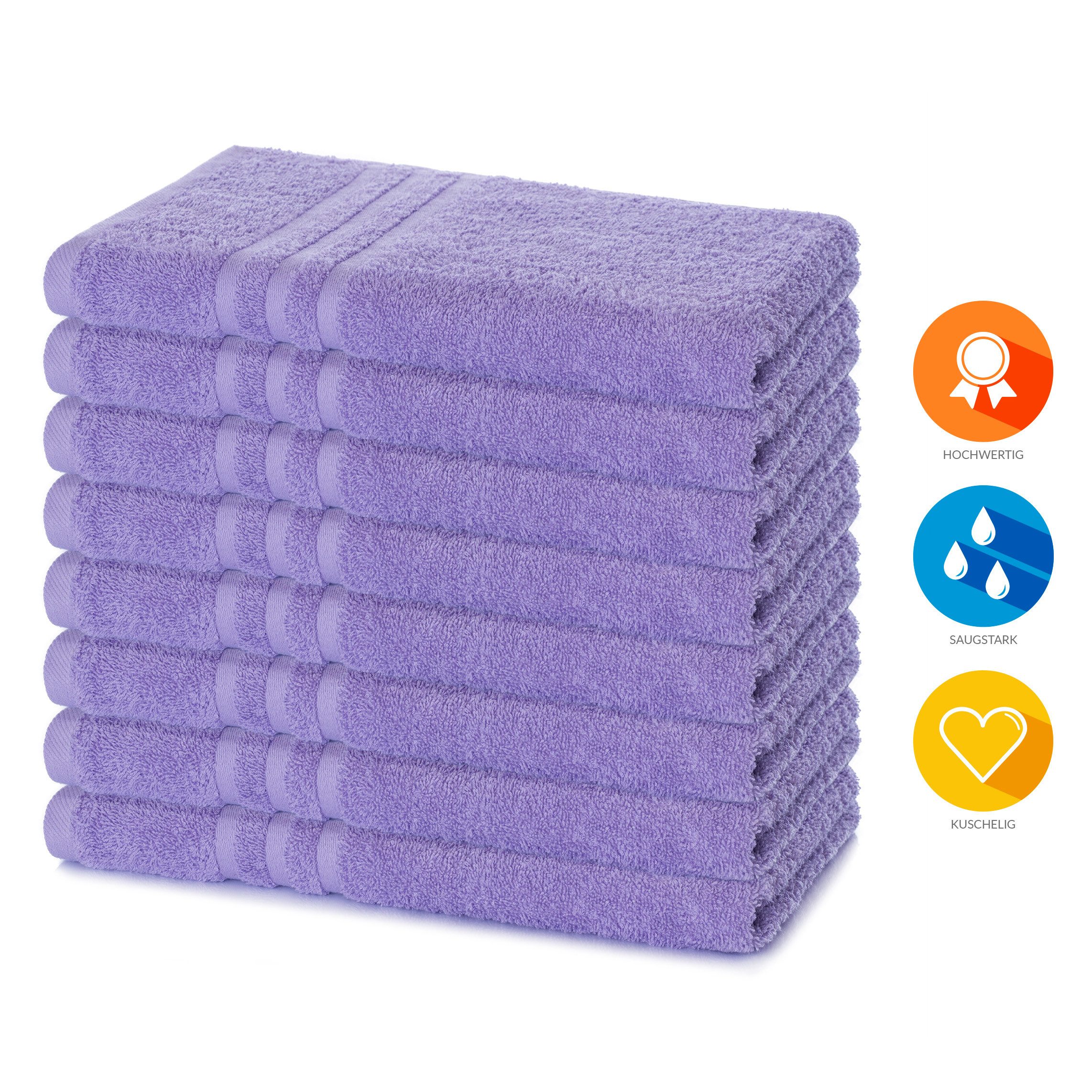 Lavea Handtuch Set Elena 50x100cm, Baumwolle günstig online kaufen