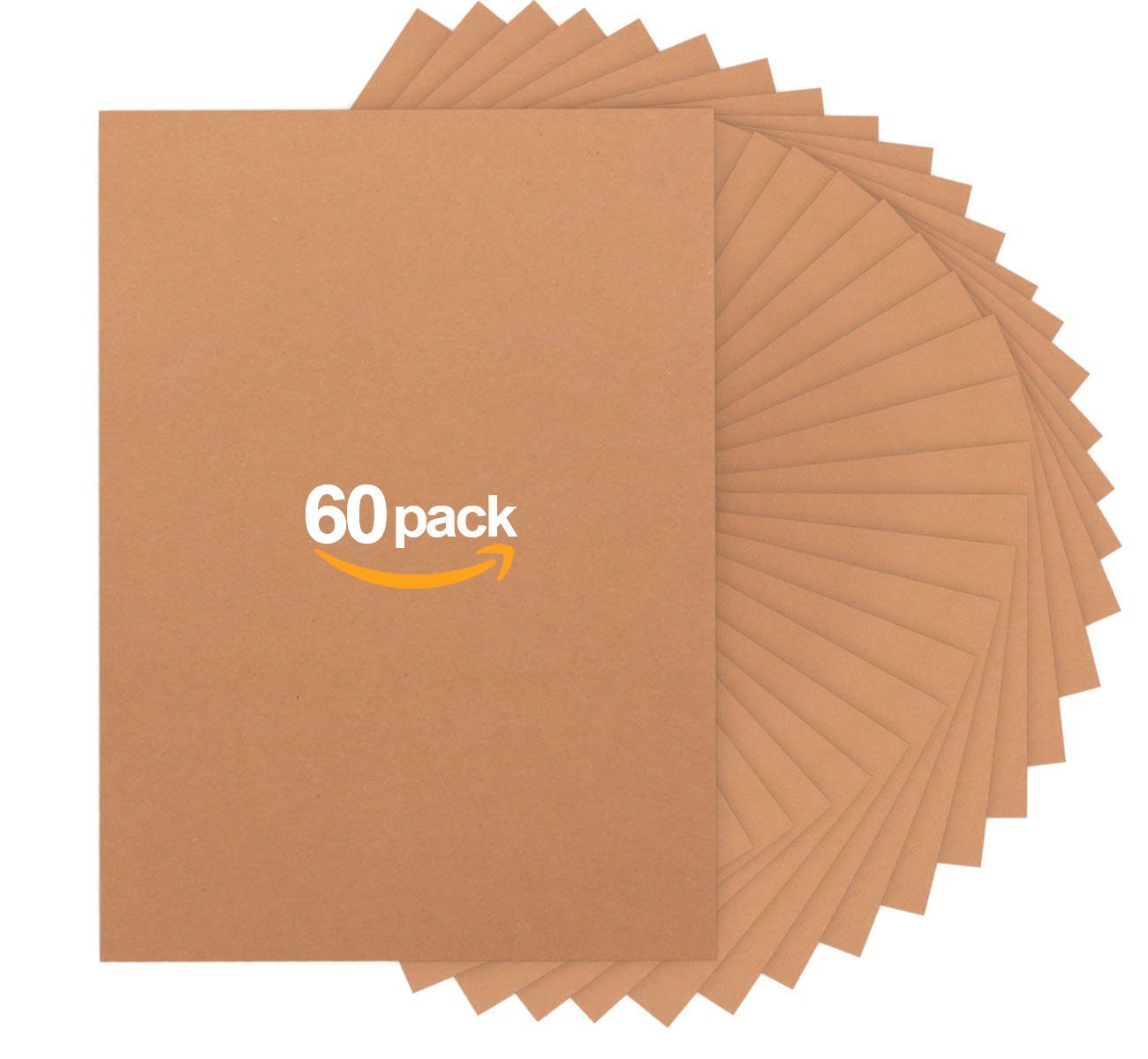 Kraftpapier Homewit 60er-Pack für Kraftpapier Hochzeit