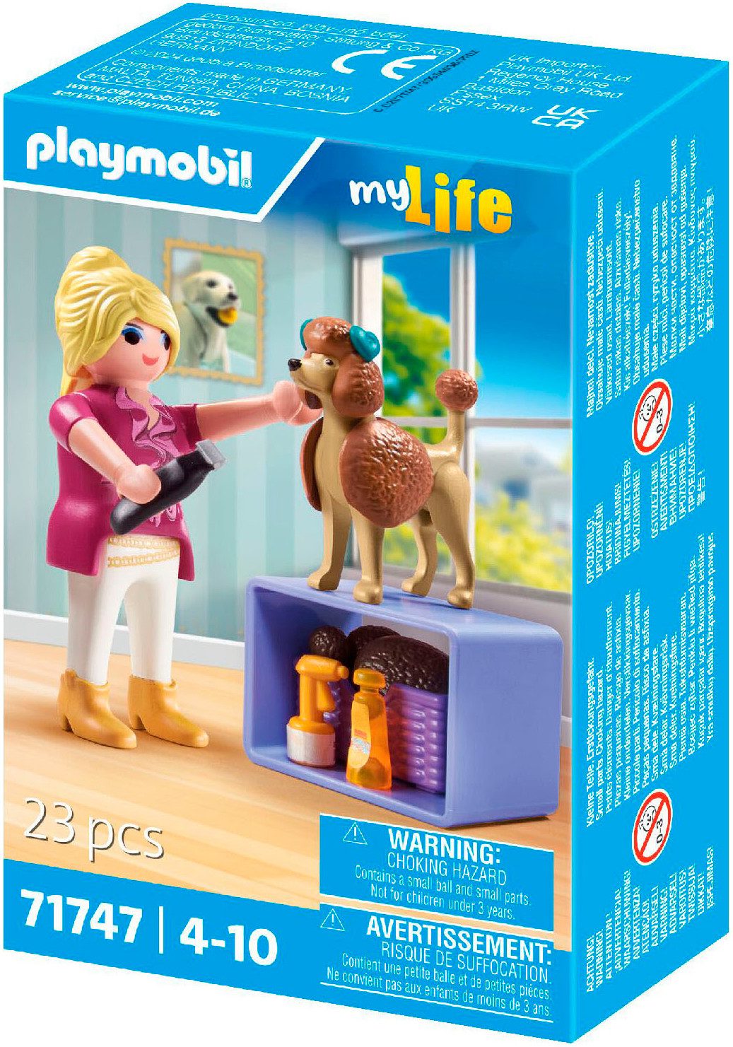 Playmobil® Hundefriseurin (71747), Playmobil My Life Konstruktions-Spielset, (23 St)