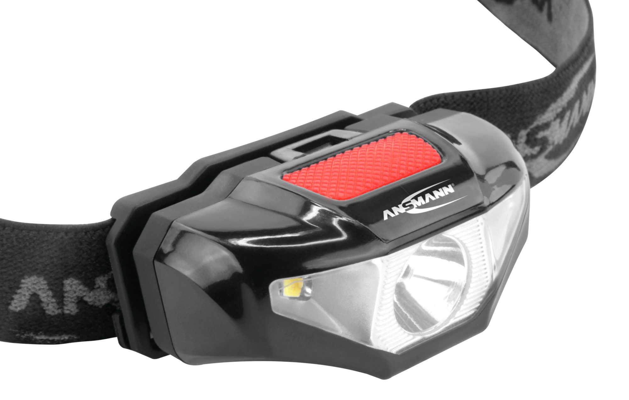 ANSMANN AG LED Stirnlampe LED Stirnlampe - sehr Leicht und Kompakt 3W LED ideal zum Joggen