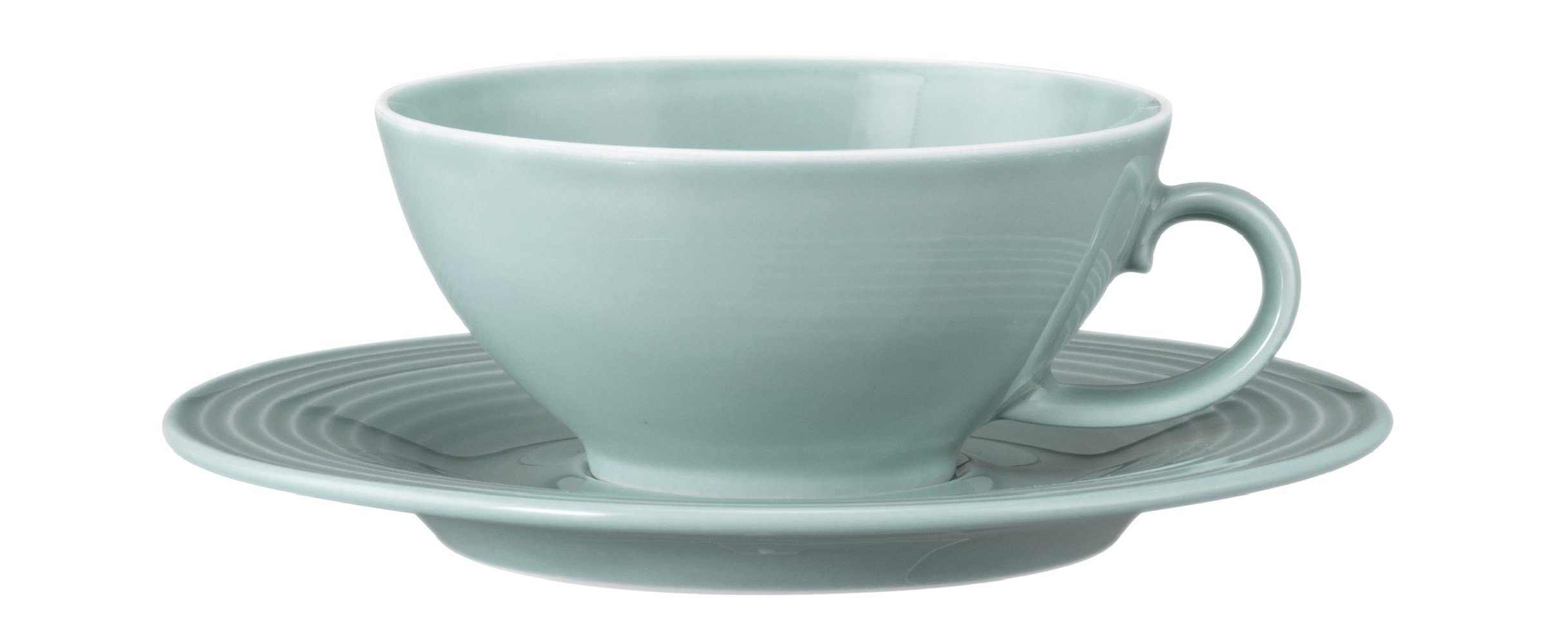 Seltmann Weiden Becher Seltmann Weiden Beat Arktisblau Teeobertasse 0,14l, Porzellan