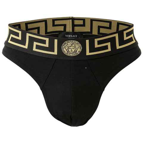 Versace Tanga Herren Tanga - Slip, String, Thong, Stretch Cotton