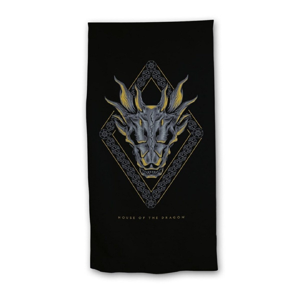 Aymax sprl Strandtuch House - Of Dragon Strandtuch 70x140 cm, 100% Polyester