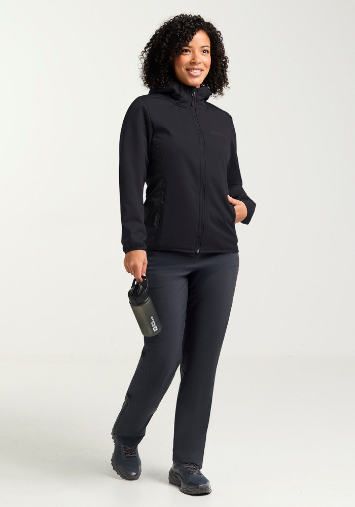 Jack Wolfskin Softshelljacke WINDHAIN HOODY W