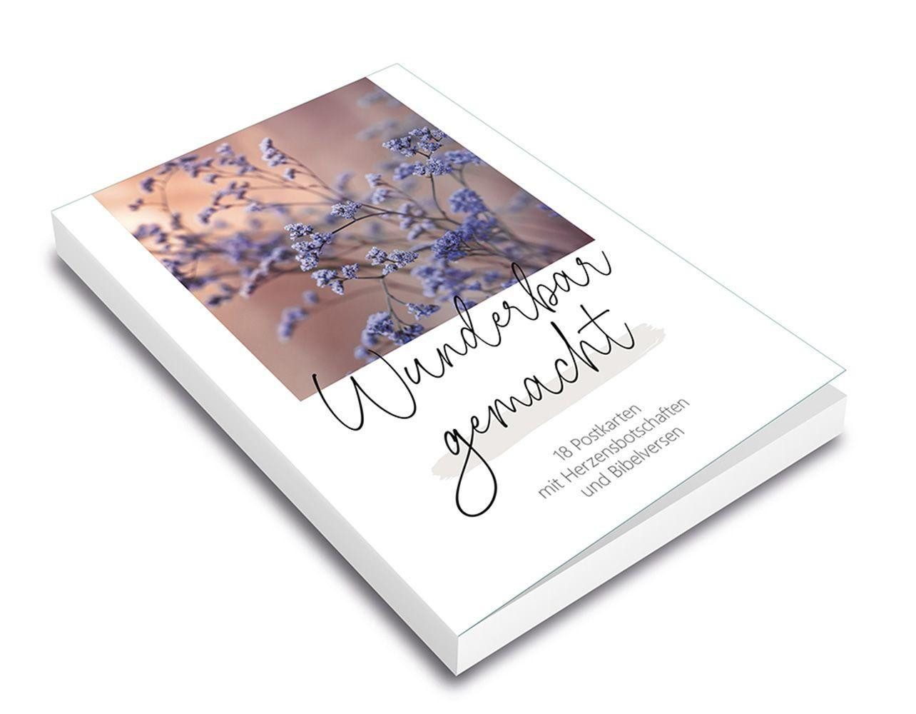 Gerth Medien Fotoalbum Wunderbar gemacht - Postkartenset