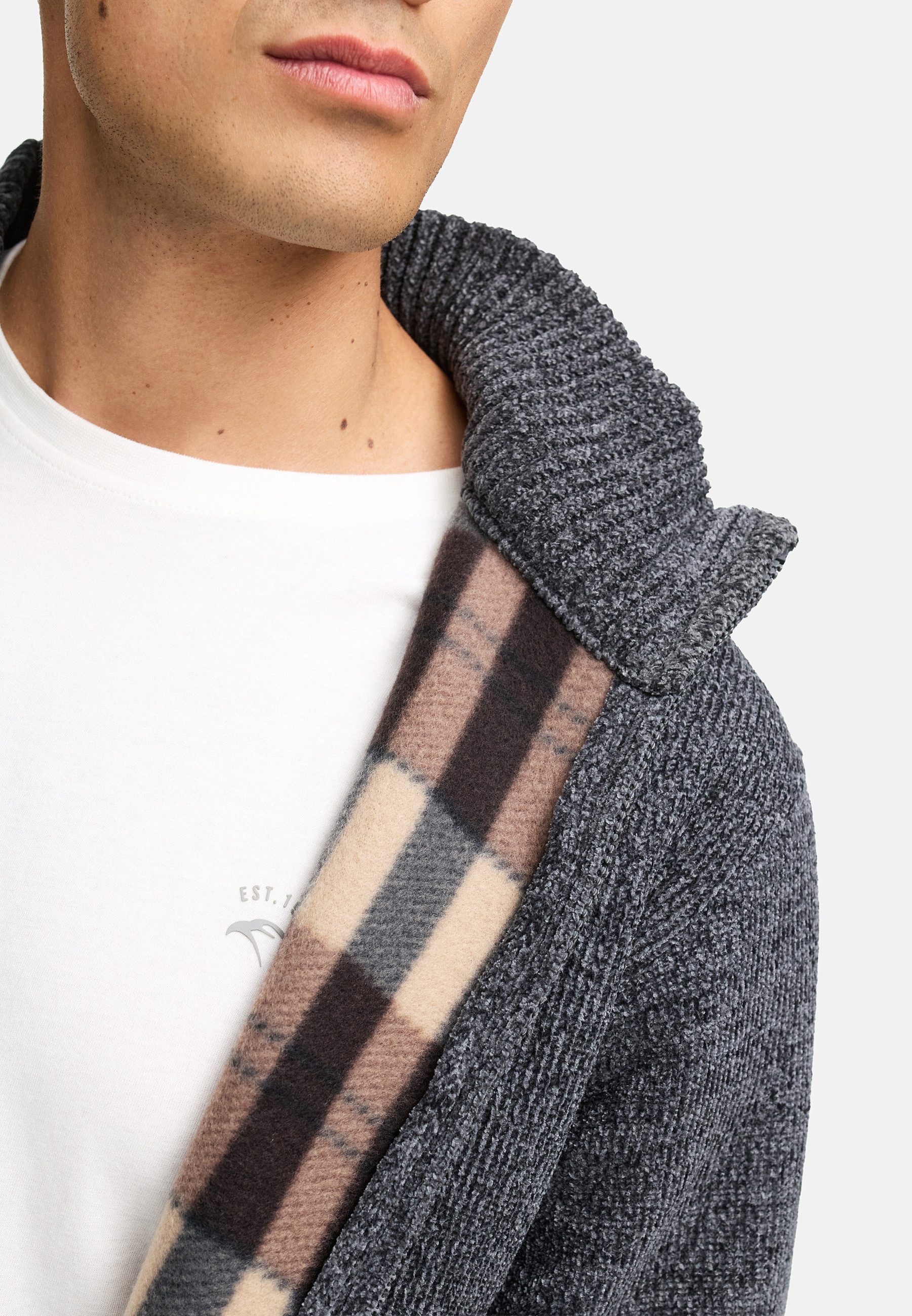 Indicode Cardigan Herren INFilion Herrenstrickjacke