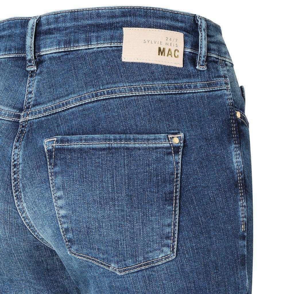 MAC blue / Mac Jeans SKINNY DREAM open D658 / authentic hem Da.Jeans Bequeme