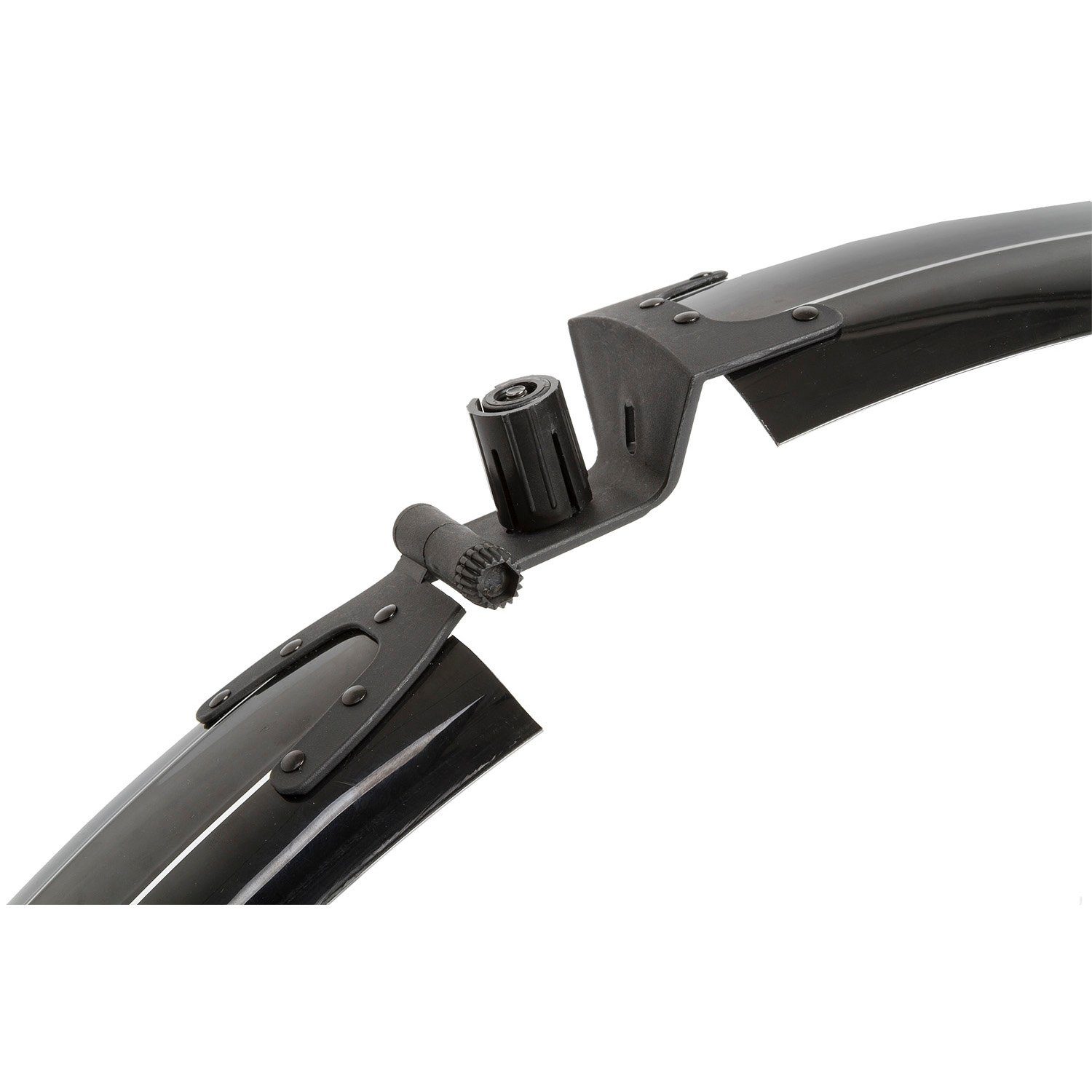M-Wave Schutzblech Mud Max Fat (vorne, im Set oder einzeln), Schutzblech 24 - 29 Zoll mit Reflektorhalter Spritzschutz Fahrrad