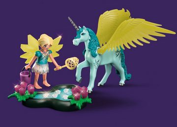 Playmobil® Konstruktions-Spielset Crystal Fairy mit Einhorn (70809), Adventures of Ayuma, (30 St), Made in Europe