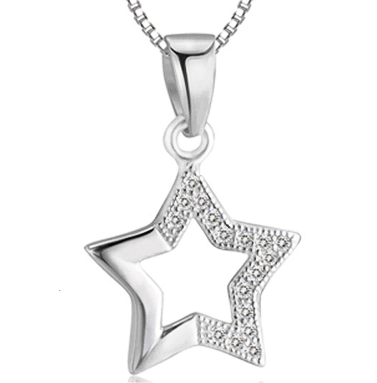 Kette mit Anhänger Stern Starlight
