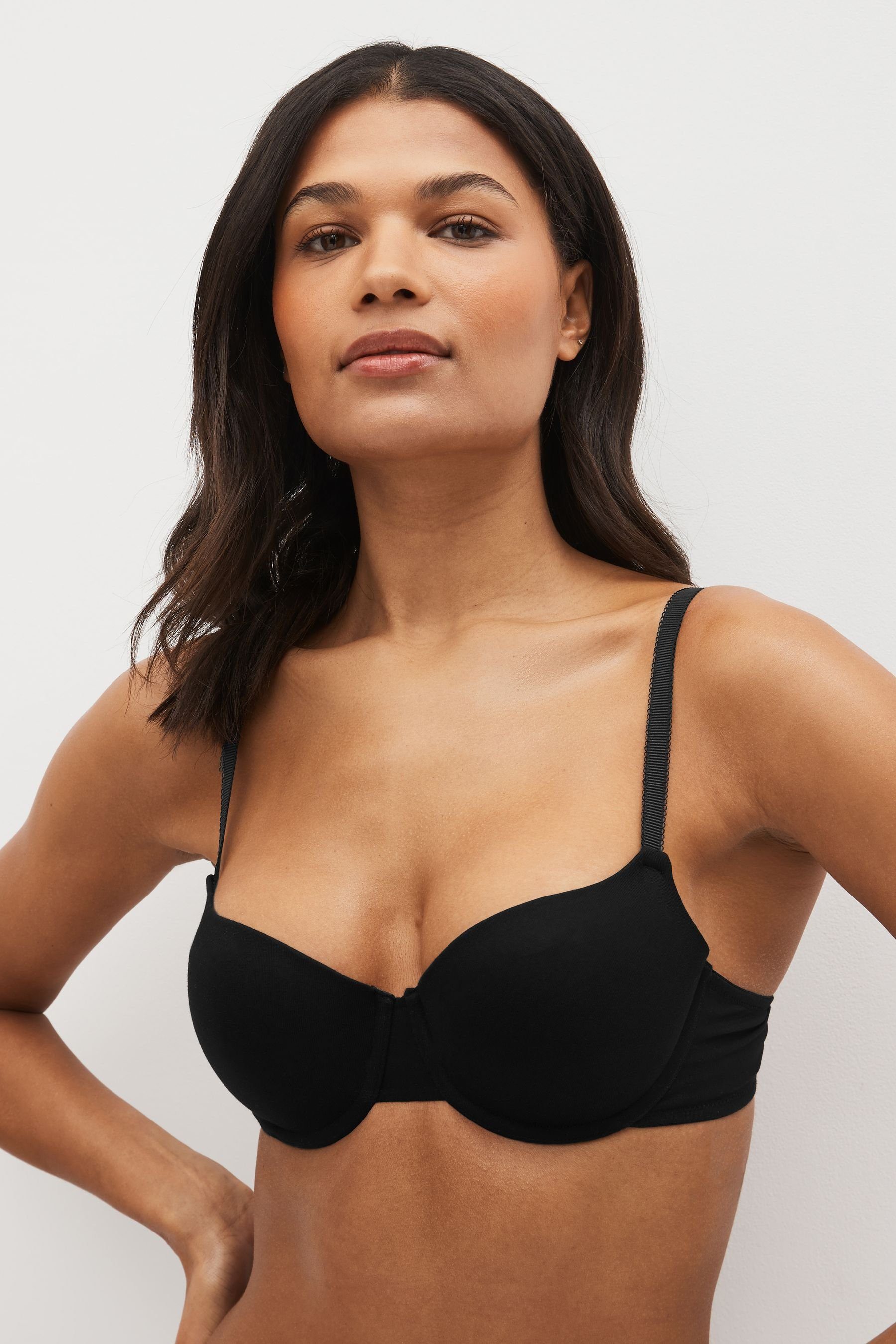 Next Balconette-BH 3er-Pack Balconette-BHs mit Baumwolle (3-tlg)